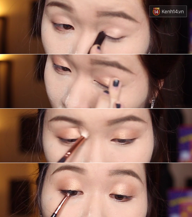 Bạn lười nhưng vẫn muốn mình thật xinh tươi nổi bật Giáng sinh này? Xem ngay chiêu makeup của beauty blogger An Phương thôi! - Ảnh 5.