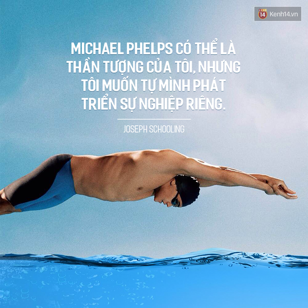 Schooling: Từ cậu bé bẽn lẽn bên thần tượng tới người đánh bại siêu kình ngư Michael Phelps tại Olympic Rio - Ảnh 2.