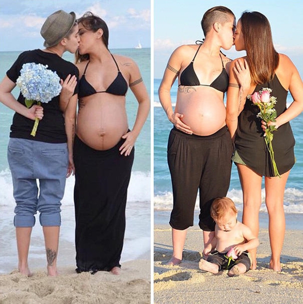 Gia đình hạnh phúc của cặp đôi đồng tính nữ cùng nhau sinh con khiến người ta thêm tin vào tình yêu - Ảnh 4.
