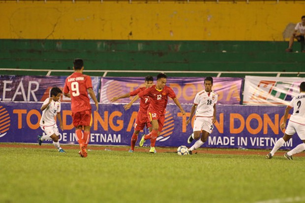 Cầm vàng lại để vàng rơi, U21 Việt Nam hòa đáng tiếc U21 Myanmar - Ảnh 3.