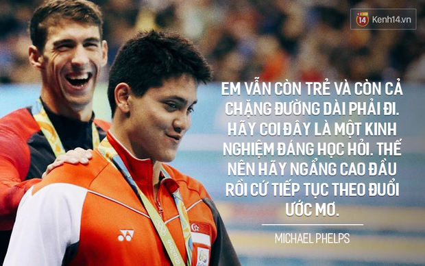 Schooling: Từ cậu bé bẽn lẽn bên thần tượng tới người đánh bại siêu kình ngư Michael Phelps tại Olympic Rio - Ảnh 3.