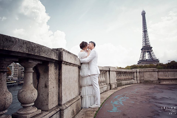Trấn Thành - Hari Won chụp ảnh cưới tại Pháp giữa tiết trời lạnh buốt 3 độ C - Ảnh 3.