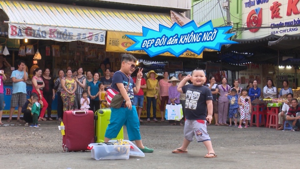 Bố ơi: Bi Béo ngỡ ngàng khi gặp nhóc tì bản sao - Ảnh 5.