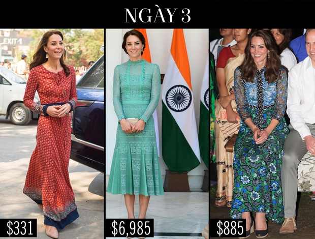 Công nương Kate chi hơn 1 tỉ VNĐ cho 17 bộ đồ trong tuần công du - Ảnh 8.
