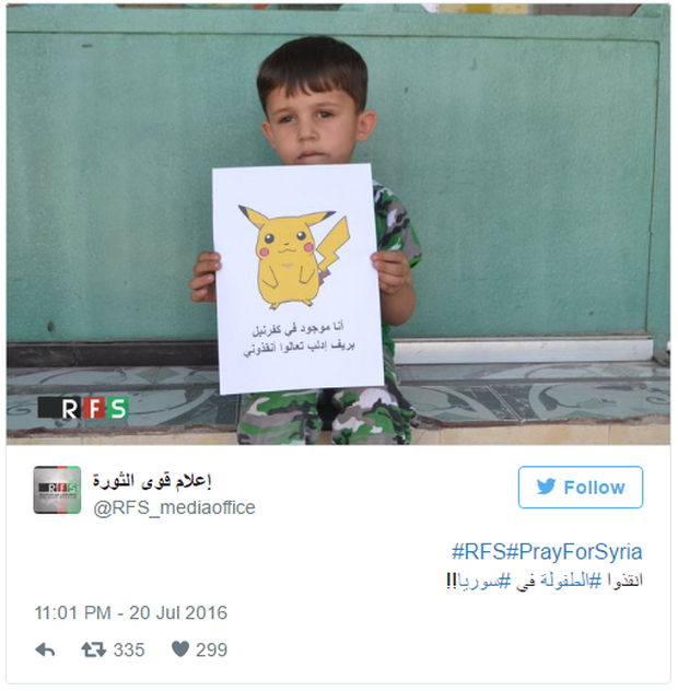 Trẻ em Syria cầm ảnh Pokémon với hy vọng được người lớn giải cứu - Ảnh 4.