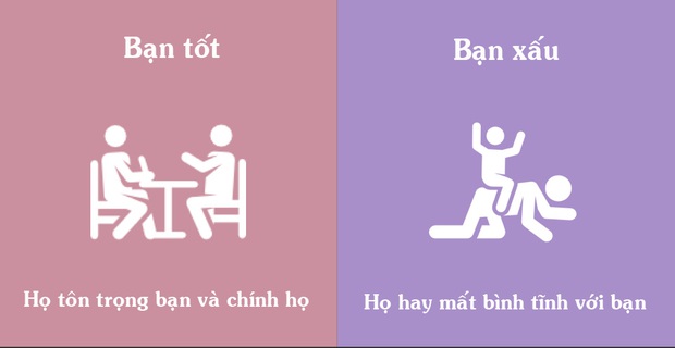 9 đặc điểm khác nhau giữa bạn và bè mà bạn nên biết - Ảnh 3.