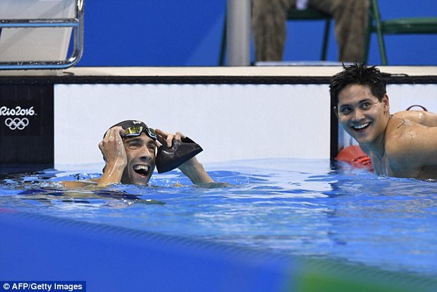 Kình ngư Singapore từng thua Hoàng Quý Phước đánh bại Michael Phelps để giành HCV Olympic - Ảnh 4.