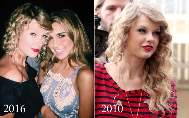 Leaving the old hairstyle, Taylor Swift became yesterday's sister - Photo 7.