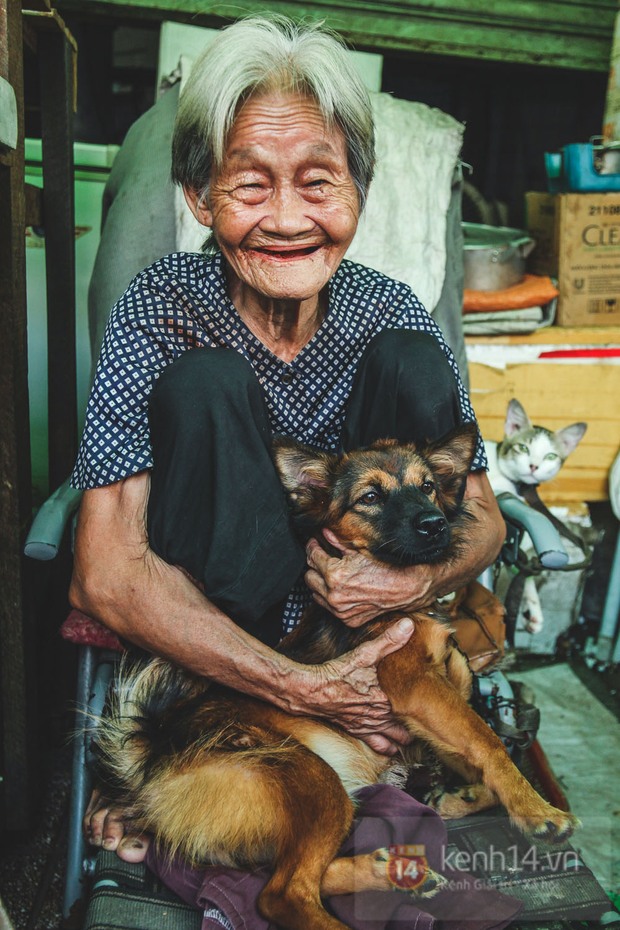 Bà cụ bán rau nuôi chó, mèo ở Sài Gòn đang lâm cảnh khốn khó vì gặp tai nạn nghiêm trọng - Ảnh 1.