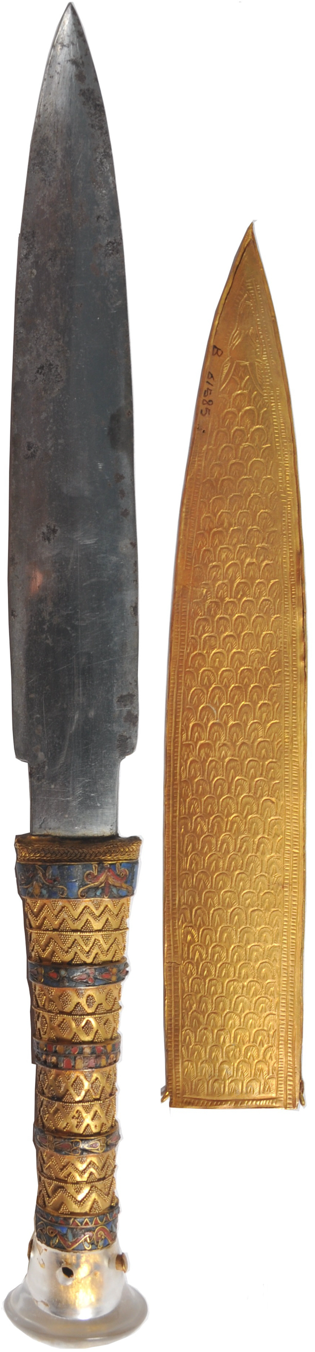 Phát hiện dao găm có nguồn gốc bên ngoài Trái đất trong mộ Pharaoh Tutankhamun - Ảnh 2.