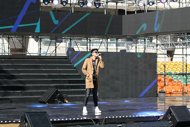 Noo Phước Thịnh đẹp trai ngời ngợi không thua kém sao Hàn trên sàn tập Asia Song Festival - Ảnh 13.