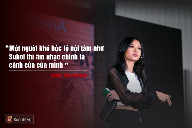 Suboi và Thanh Bùi trở thành diễn giả tại buổi diễn thuyết TEDx Việt Nam - Ảnh 9.