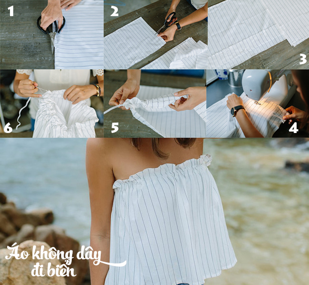5 cách tự chế váy áo mùa hè khéo tay hay không cũng làm được - Ảnh 1.