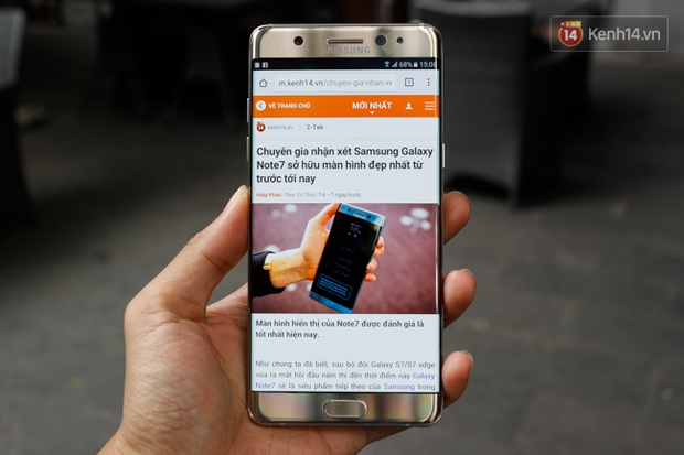 Samsung Galaxy Note7: ấn tượng từ cái chạm đầu tiên - Ảnh 2.