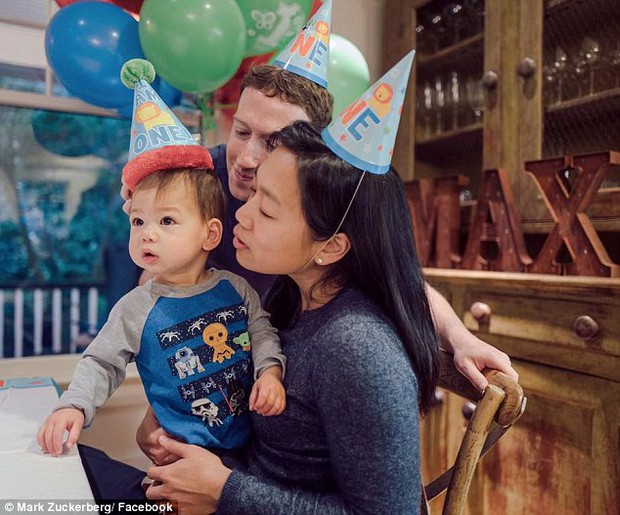 Hình ảnh đáng yêu của công chúa nhà Mark Zuckerberg lên 1 tuổi - Ảnh 1.