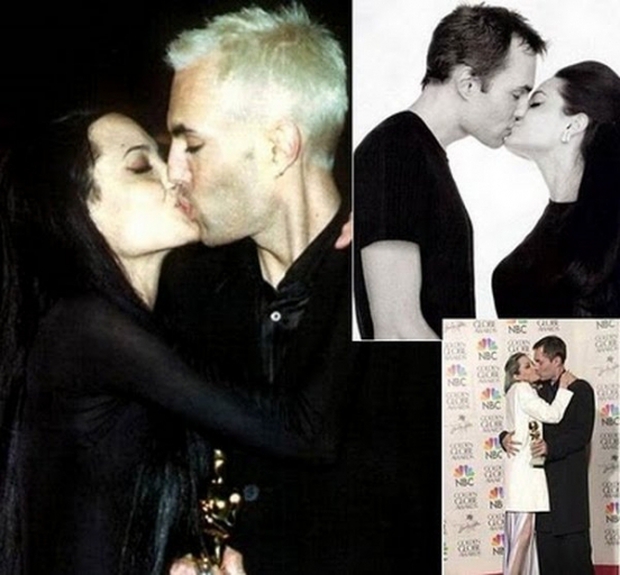 Kissing her brother on the lips, falling in love with the same sex, stealing her husband - this is Angelina Jolie's complicated love story - Photo 8.