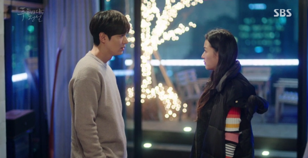 Huyền Thoại Biển Xanh: Gặp anh trai và bạn gái mình ăn mảnh, đố bạn Lee Min Ho nói gì? - Ảnh 15.
