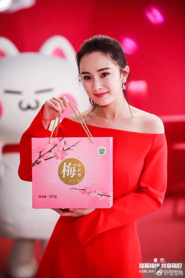 Dương Mịch má phúng phính, béo lên trông thấy vì bầu bì? - Ảnh 3.