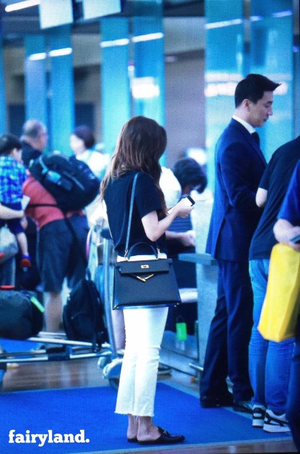 Công chúa băng giá Jessica đẹp như nữ thần tại sân bay Hàn sang Việt Nam - Ảnh 8.