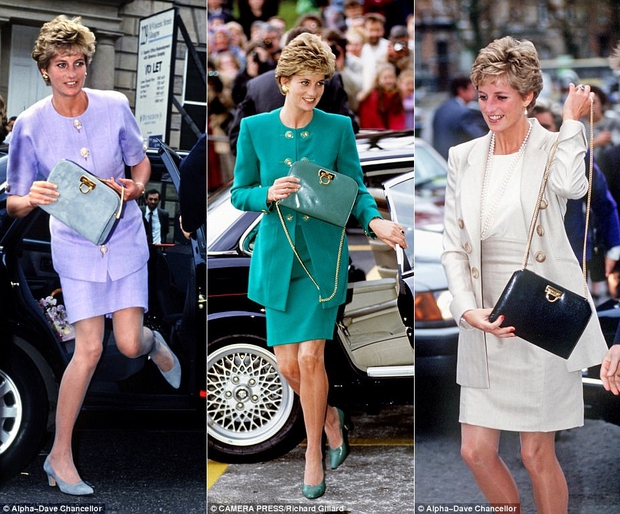 Công nương Diana: fashion icon hoàng gia duy nhất sở hữu đến 2 mẫu túi đình đám được đặt theo tên mình - Ảnh 3.