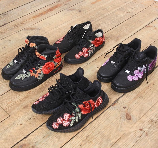 Giày sneaker thêu, xu hướng hoa hòe hoa sói mà bạn cứ lướt Instagram là gặp thời gian này - Ảnh 18.