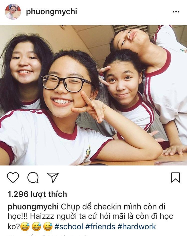 Đây là cách Phương Mỹ Chi đáp trả trước tin đồn bỏ học đi hát! - Ảnh 1.
