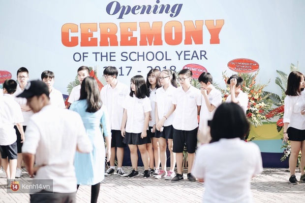 Cận cảnh lễ khai giảng ở Wellspring Hà Nội, ngôi trường đẹp không kém gì phim Boys Over Flowers - Ảnh 2.