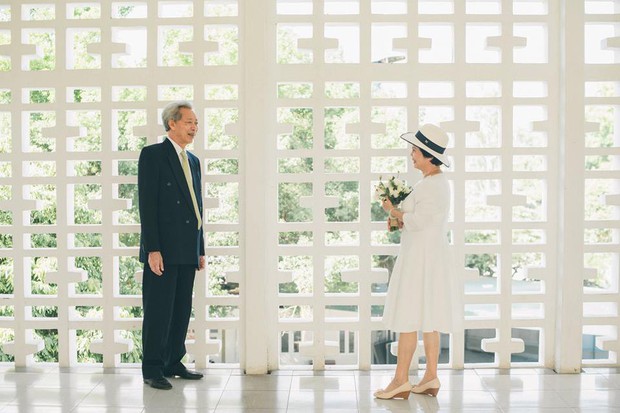 Bộ ảnh cưới đầu tiên sau 45 năm kết hôn và chia sẻ xúc động của cựu CEO Uber Việt Nam cho bố mẹ - Ảnh 7.