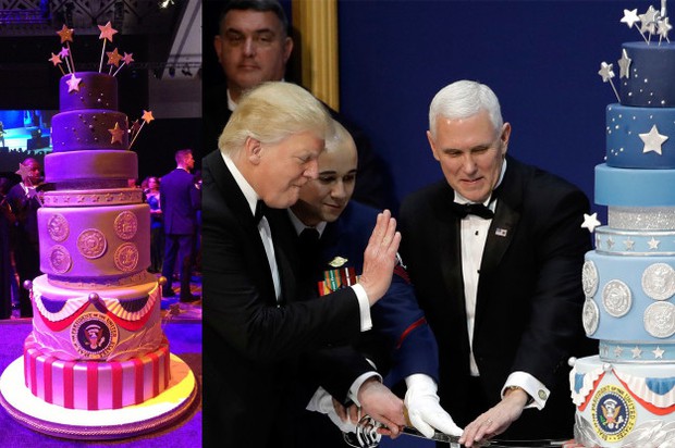 Sau sự cố đạo bài phát biểu của bà Melania lại đến vụ đạo bánh trong lễ nhậm chức của Tổng thống Donald Trump - Ảnh 3.