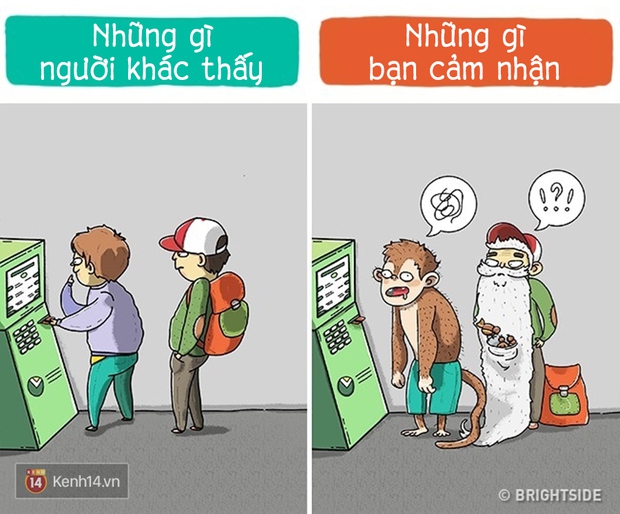 Cuộc sống ấy mà, những thứ người khác thấy và điều bạn cảm nhận không hề giống nhau! - Ảnh 5.
