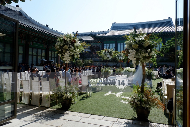 Độc quyền từ Hàn Quốc: Cận cảnh đẳng cấp siêu hoành tráng của lễ đường đám cưới Song Joong Ki và Song Hye Kyo - Ảnh 14.