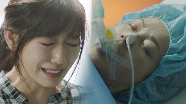 Park Shin Hye trở về từ Maldives, bật khóc trước di hài cố diễn viên Kim Young Ae - Ảnh 2.