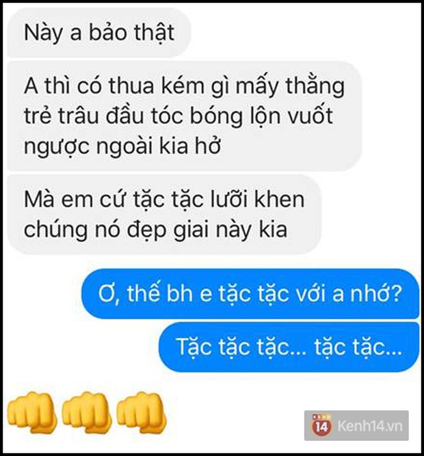 Đừng nghĩ chỉ con trai mới biết nhắn tin troll bạn gái, một khi con gái đã thích thì còn bá đạo hơn cơ! - Ảnh 13.