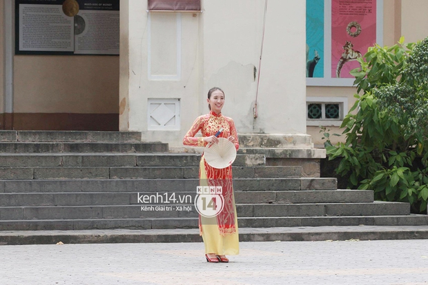 Amazing Race Trung Quốc tại Việt Nam: Vương Lệ Khôn - Trịnh Nguyên Sướng mặc áo dài, kiệt sức dưới trời nắng - Ảnh 7.
