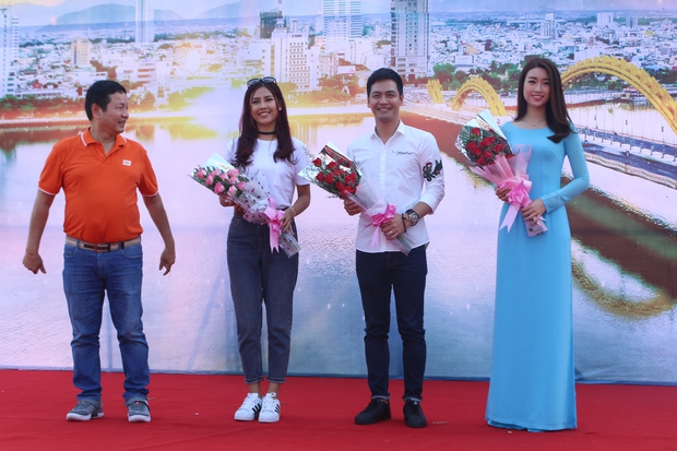 Hoa hậu Đỗ Mỹ Linh, Nguyễn Thị Loan và MC Phan Anh chạy bộ hướng về Quỹ hỗ trợ bệnh nhân ung thư - Ảnh 3.