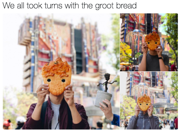 Cận cảnh chiếc bánh mì Groot đang làm mưa làm gió khắp các mạng xã hội và các fan của siêu anh hùng này - Ảnh 5.