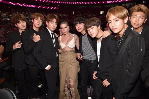 Rap Monster (BTS) nhờ photoshop ảnh chụp với Halsey và nhận được cái kết bất ngờ - Ảnh 5.