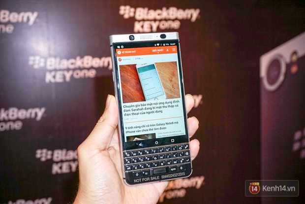 BlackBerry KeyOne cuối cùng cũng được phân phối chính thức tại Việt Nam, giá 14,99 triệu đồng - Ảnh 10.