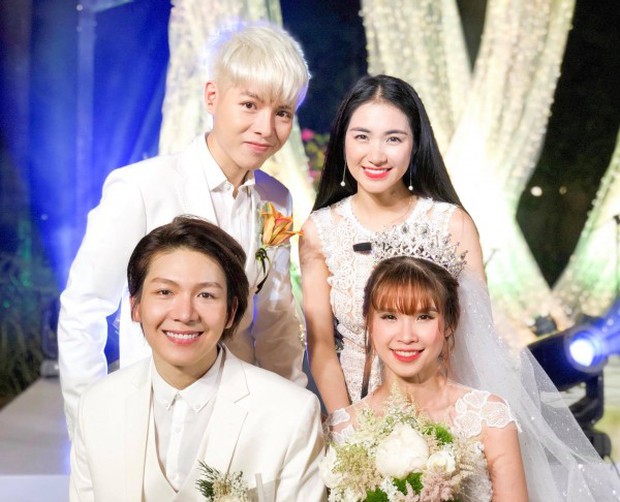 Hình ảnh đám cưới Khởi My và Kelvin Khánh - Ảnh 4.