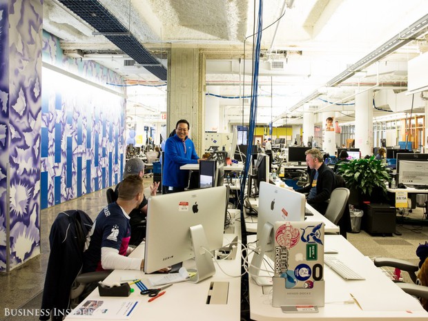 Bên trong văn phòng làm việc đẹp nín thở của Facebook tại New York - Ảnh 1.
