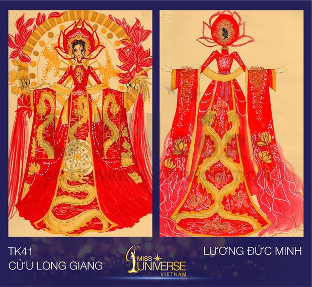 12 bản phác thảo trang phục hút ngàn like, được mong hiện thực hóa ngay tại Hoa Hậu Hoàn vũ - Ảnh 3.