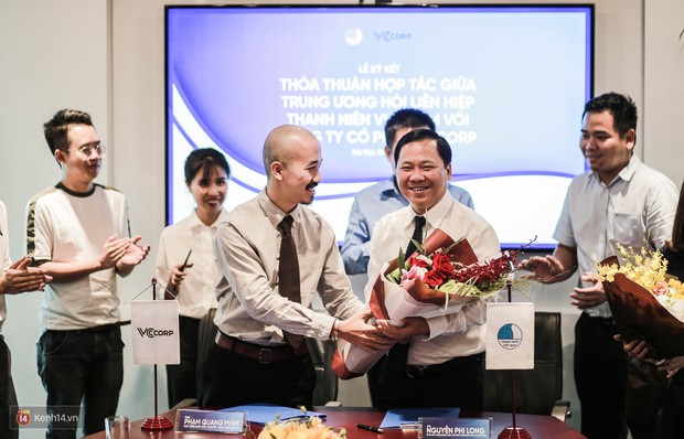 Lễ ký kết thỏa thuận hợp tác giữa TW Hội Liên hiệp Thanh niên Việt Nam và Công ty CP VCCorp - Ảnh 9.