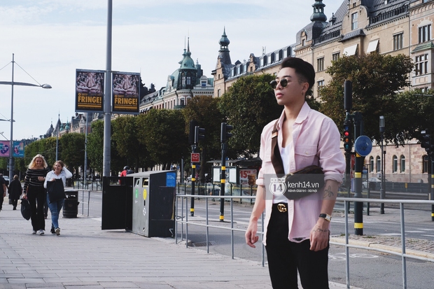 Chi Pu & Hoàng Ku đã đặt chân đến Thụy Điển, khoe street style siêu xinh trước khi thăm thú H&M - Ảnh 10.