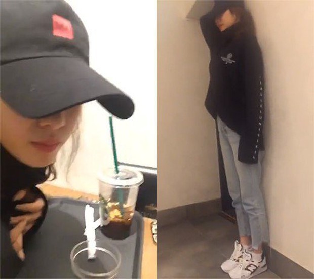 Chia tay tài tử Lee Dong Gun, Jiyeon bật khóc vì bị netizen ném đá trên livestream - Ảnh 1.