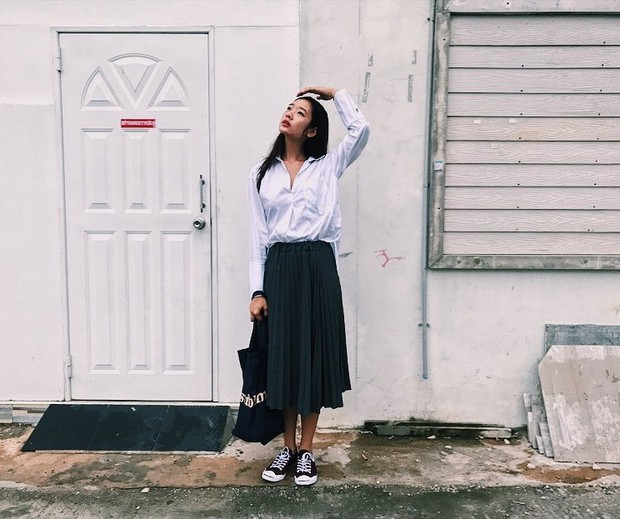 Bạn có biết chim non chăm học Lynn trong Bad Genius ngoài đời mặc chất như thế này không? - Ảnh 10. Bạn có biết chim non chăm học Lynn trong Bad Genius ngoài đời mặc chất như thế này không? - Ảnh 10.