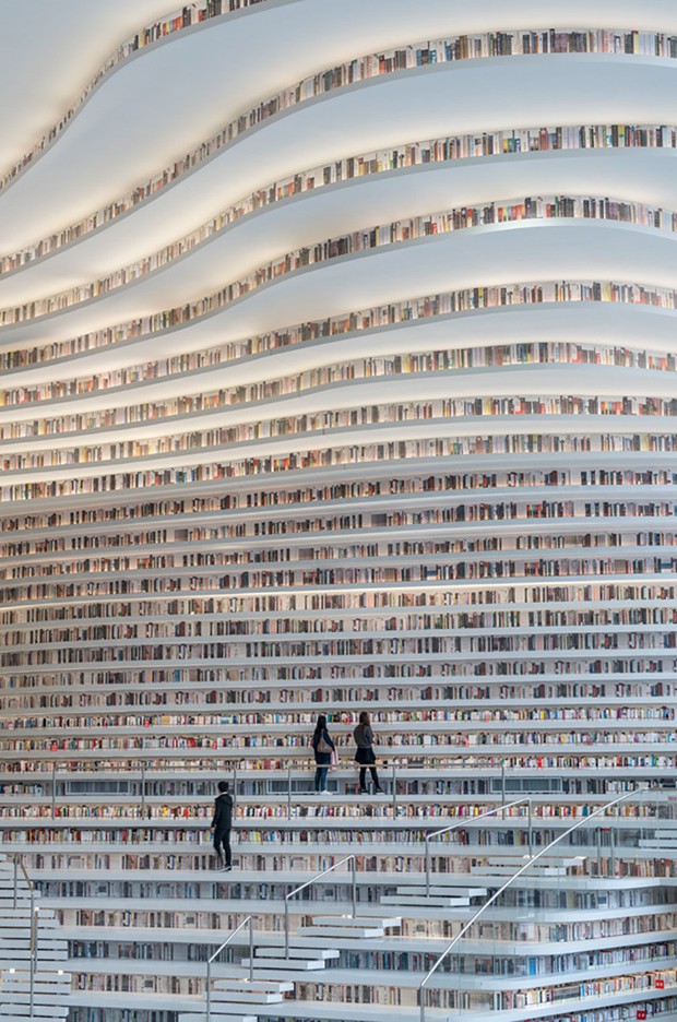Ngắm thư viện đẹp nhất thế giới vừa được mở cửa tại Trung Quốc - Ảnh 3.