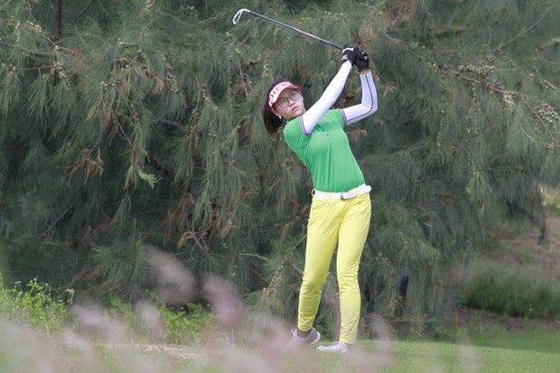 Golf thủ chân dài, xinh như hot girl trẻ nhất đoàn thể thao Việt Nam tại SEA Games 29 - Ảnh 5.