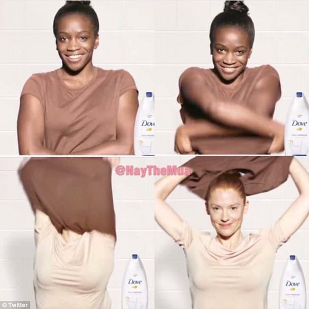 Từ cô gái da màu trở nên trắng sáng không tì vết: Quảng cáo Dove khiến cộng đồng phẫn nộ vì phân biệt chủng tộc - Ảnh 1.