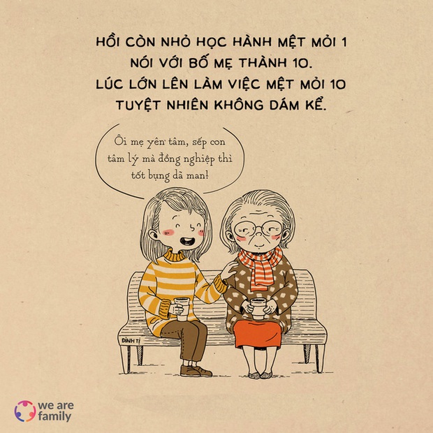 Bộ tranh nhắc rằng bạn không còn nhỏ nữa, và bố mẹ cũng chẳng còn nhiều thời gian đâu! - Ảnh 5.