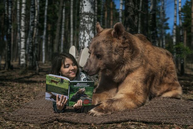 Nuôi thú cưng thế này mới đẳng cấp: Cặp đôi sống chung cùng chú gấu nặng 360kg suốt 24 năm - Ảnh 6.